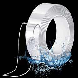 Ultra - Strong Transparent Double - Sided Nano Tape - Heavy Duty, Waterproof, Reusable, Multipurpose Adhesive Strips for 10M