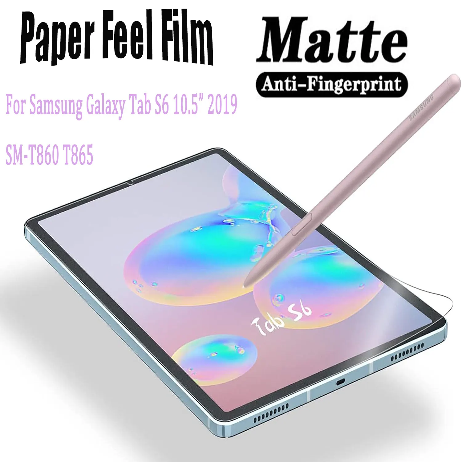 Paper Feel Matte Screen Protector Set - Pack of 3