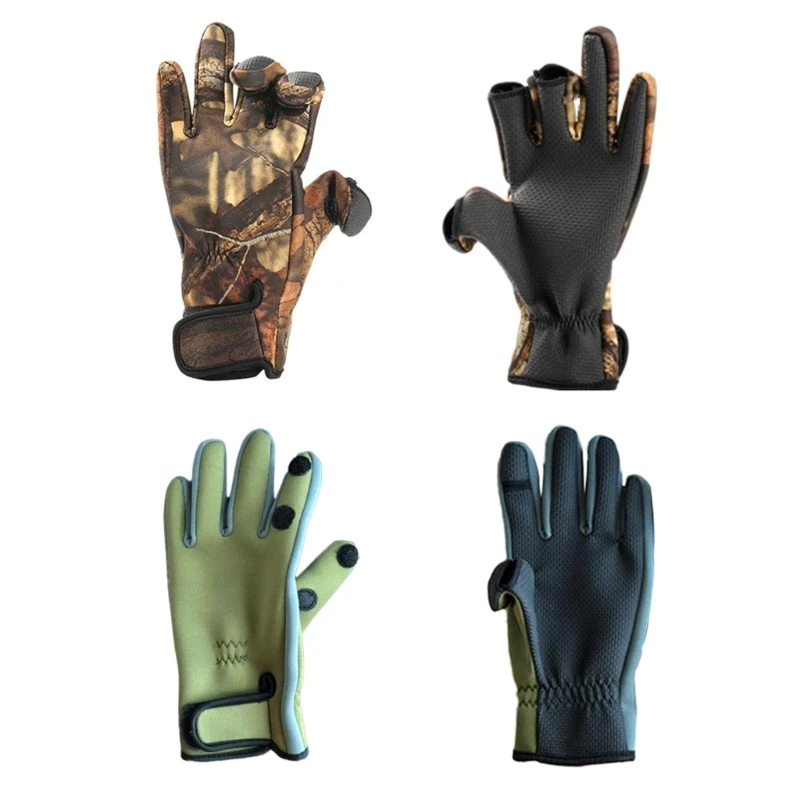 

Thickened Color Matching Skiing Anti-Slip Warm Gloves Mens Womens Outdoor Sports Riding Windproof and Warm Winter Gloves