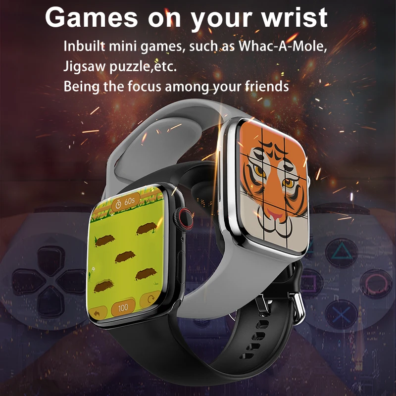 IWO New DT8 MAX  Ʈ ð SmartWatch 2.0 ġ HD ȭ ü ͸ NFC GPS  8  Ʈ ȣ  PK DT7 MAX W58 W28PRO