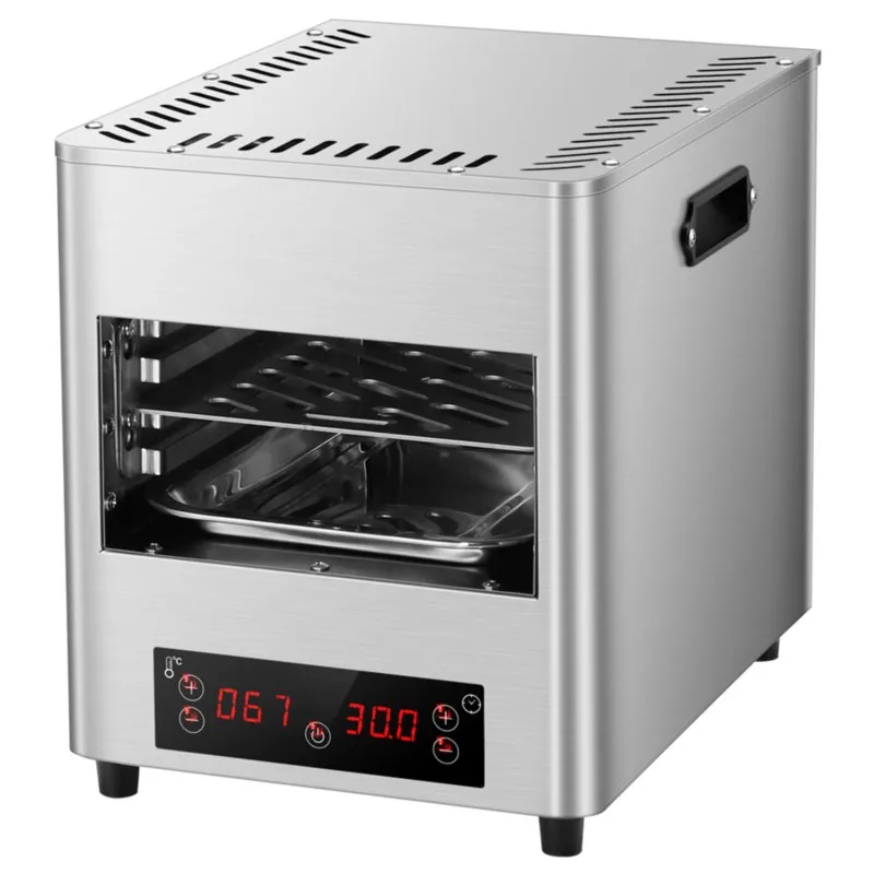 Outdoor Steak Oven Electric Baking Machine Steak Cutter Smoke-Free Temperature-Controlled Timing Stainless Steel Steak Machine