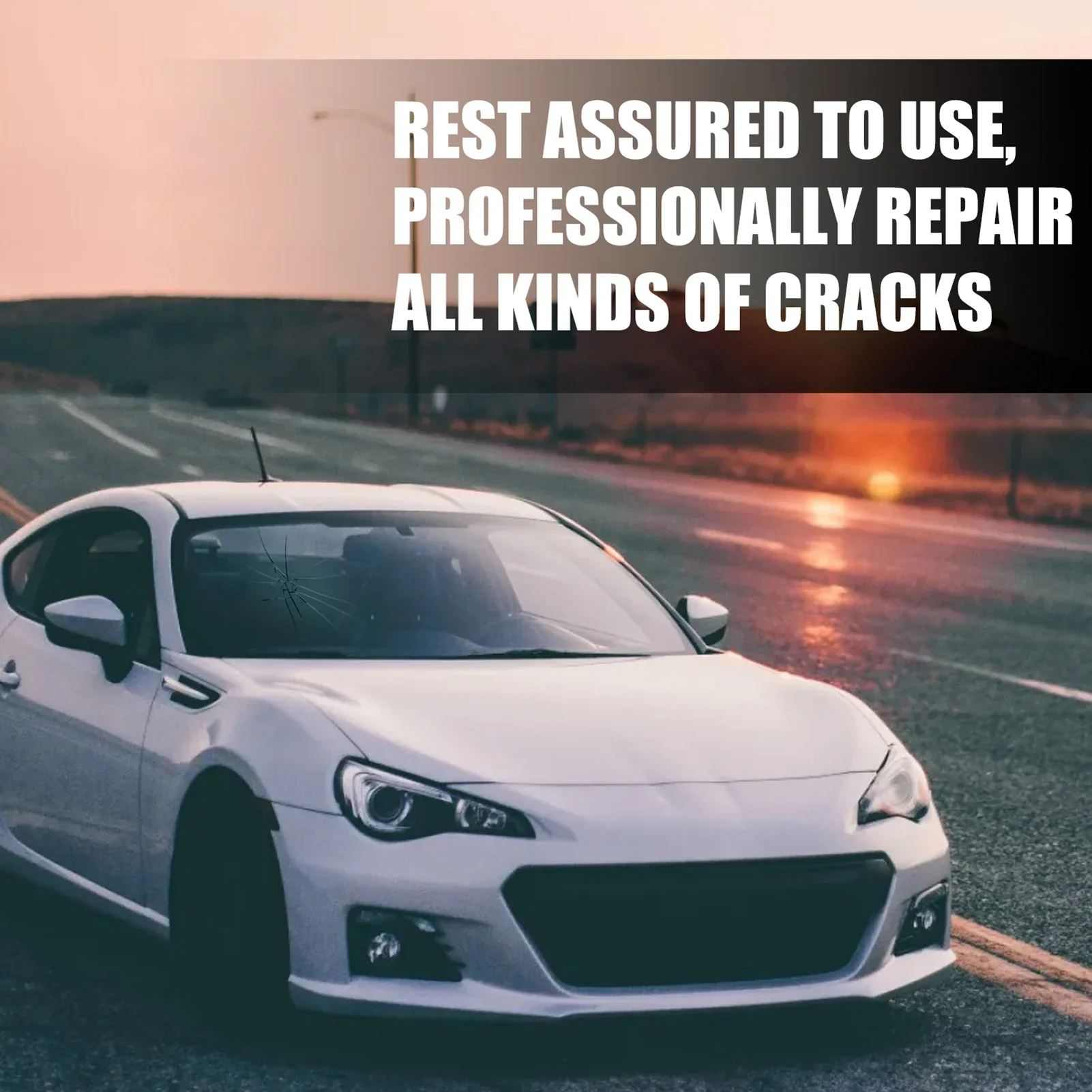 RAYHONG 20ml Windshield Crack Restore Resin Liquid Fill Damage Scratches Professionally Restore Cracks Windshield Crack Restore 3