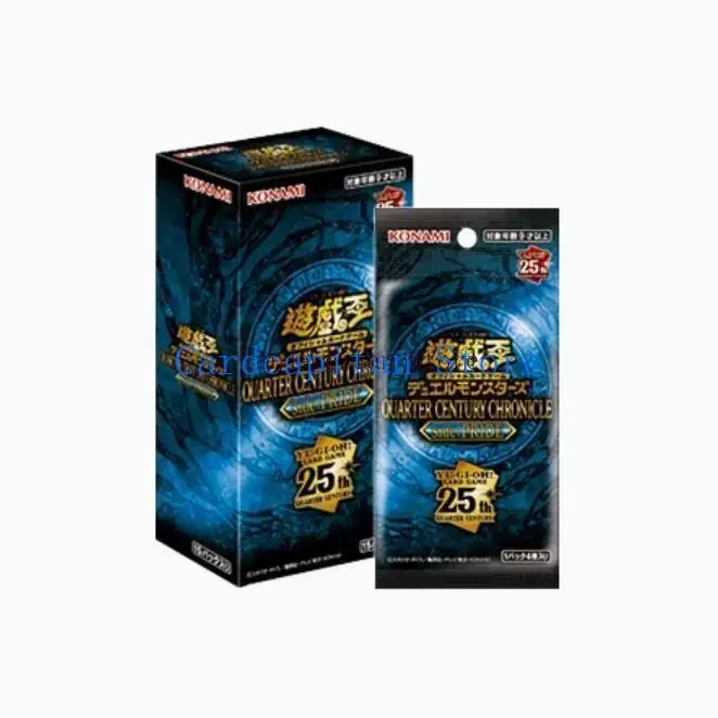 

Yu-Gi-Oh Duel Monsters QUARTER CENTURY CHRONICLE side:PRIDE / UNITY Japanese Sealed Box Original Card Collection Toy Yugioh