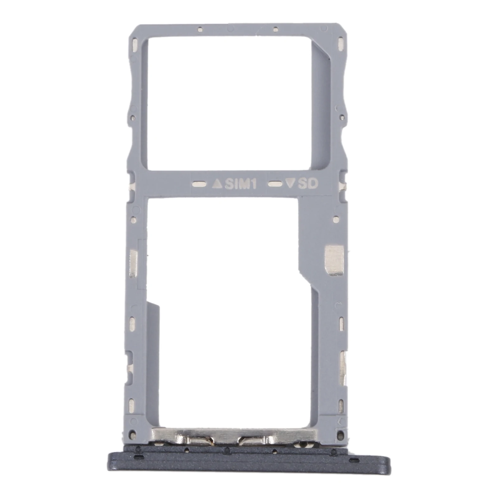 

SIM Card Tray + Micro SD Card Tray for Alcatel 3L 2020 SIM Card Holder Drawer Phone Replacement Part