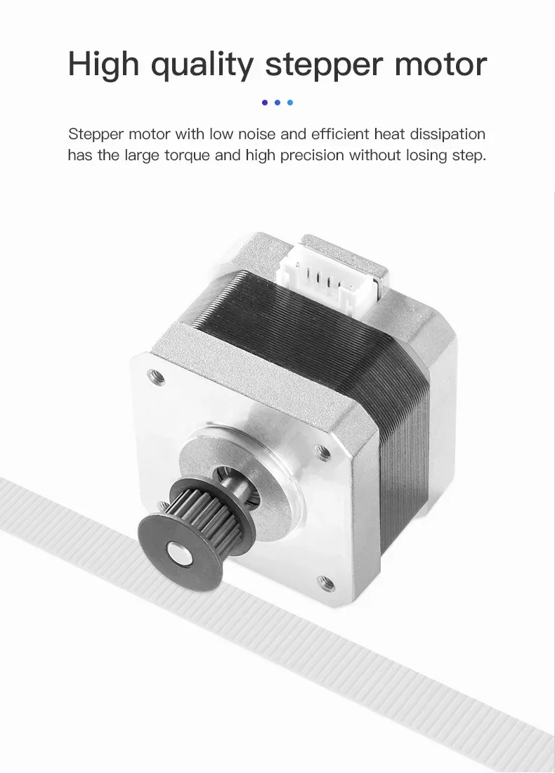 Creality Original 3D-Druckerteil 42-34/42-40 Schrittmotor X-Achse Z-Achse 2 Phase 1A 1,8 Grad 0,4 N.M für Ender-3/S1 Pro/Max – Detail 3