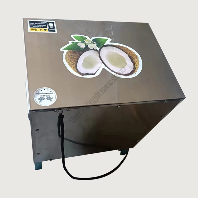 Coconut Grater Electromechanical Commercial Stainless Steel Digging Machine Small Fine Paste Food Processors Peeler 6
