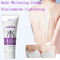 Crème blanchissante pour le corps, niacinamide, éclaircissante, pour aisselles privées, genou, intérieur des cuisses, crème hydratante nourrissante 1
