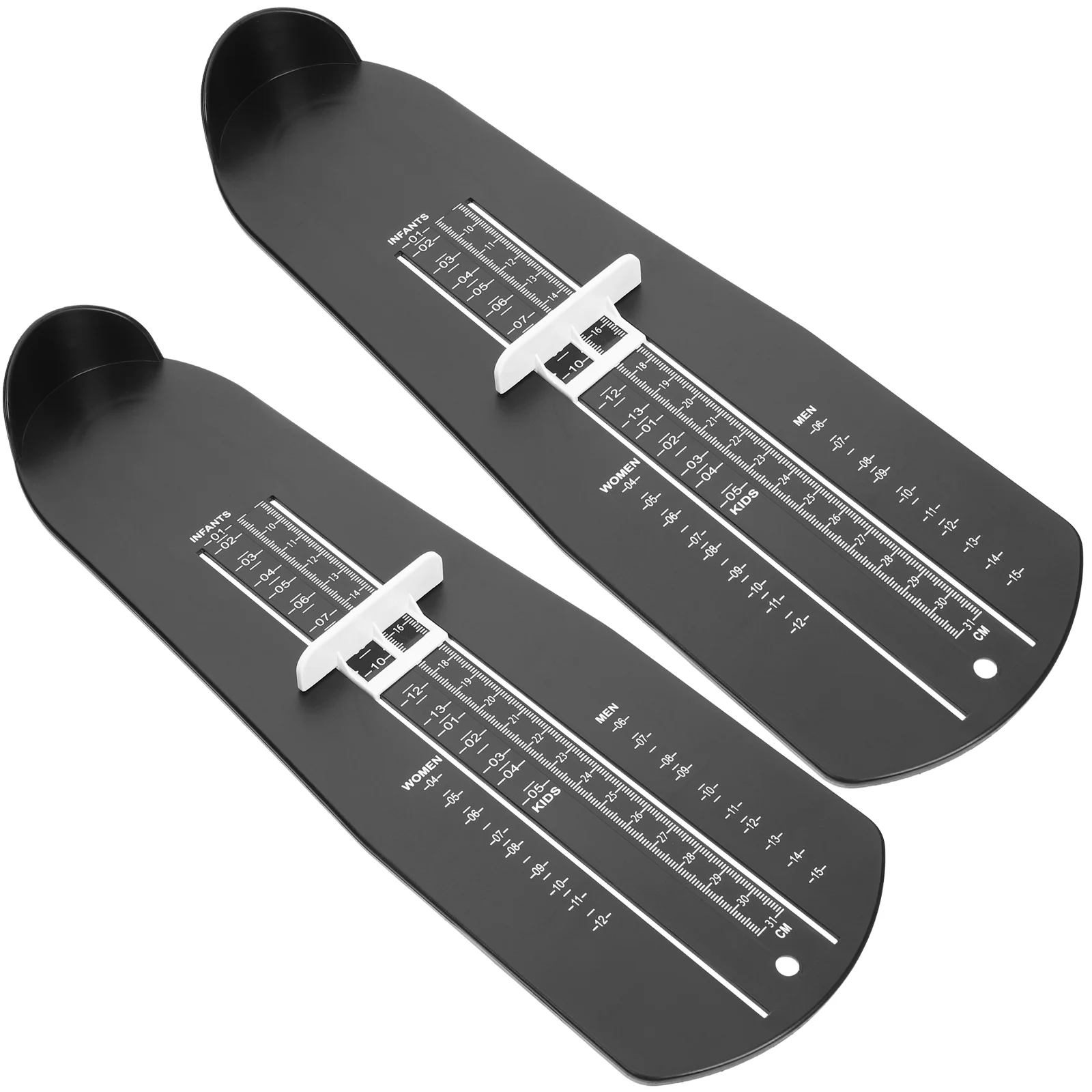 

2pcs Foot Measuring Device US Size Shoe Measurement Ruler Feet Measuring Ruler