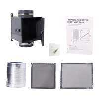 HOT！-Dryer Duct Lint Trap, Indoor Dryer Vent Kit With Dryer Vent Hose, Lint Trap For Clothes Dryers - Dryer Lint Catcher 1