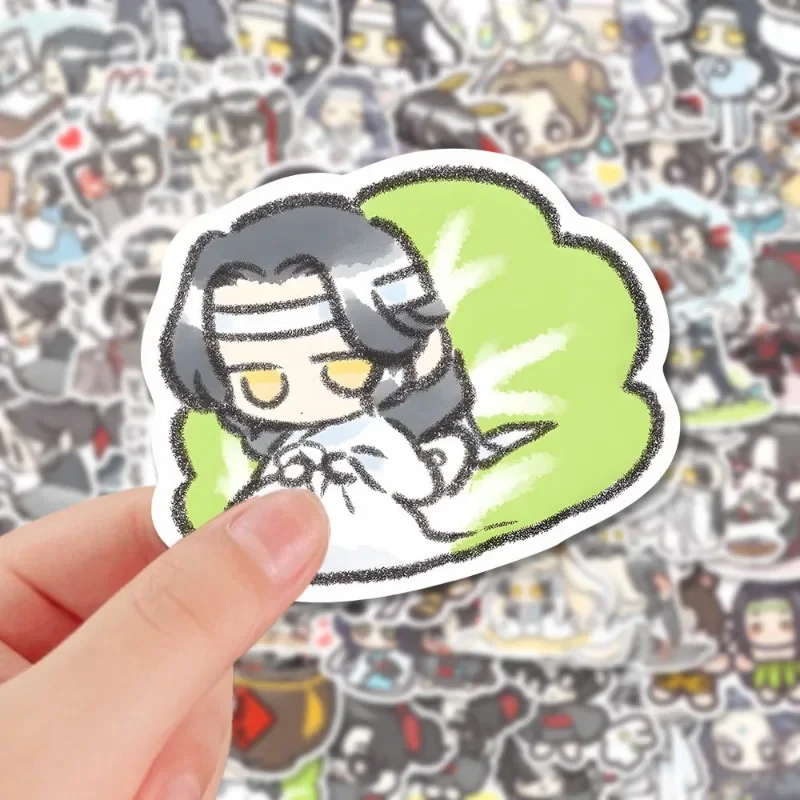 100 Autocollants MoDaoZuShi / Grandmaster Of Demonic - Stickers Imperméables, Résistants Aux UV - Pour Décoration Scrapbooking, Guitare, Skate, Tasses