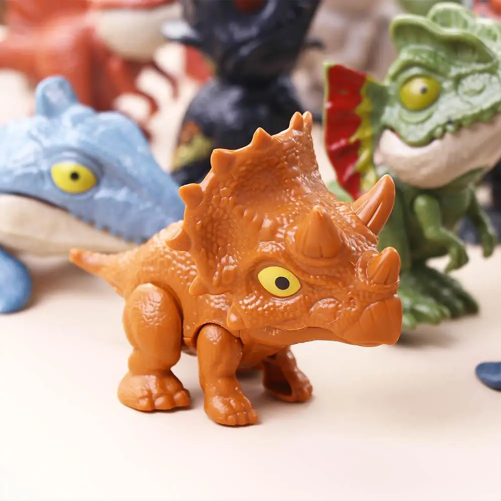 Toys Simulation Bite Finger Game Movable Joints Educational Family Games Finger Dinosaur Model Toy Dino Toy Dinosaur Toy