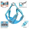 Dog Harness Leash Set for Small Medium Dog Cat Chest Strap Reflective Dog Clothes Vest Set Chihuahua Outdoor Walking Pet Supplie 5
