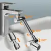 Metal 1440° Rotattion Kitchen Faucet Extender 2 Modes Universal Tap Bubbler Nozzle Sprayer Bathroom Tap Kitchen Faucet Extension 1