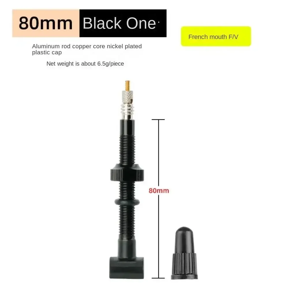CNC-Machined Anodized Tubeless Tire Valve