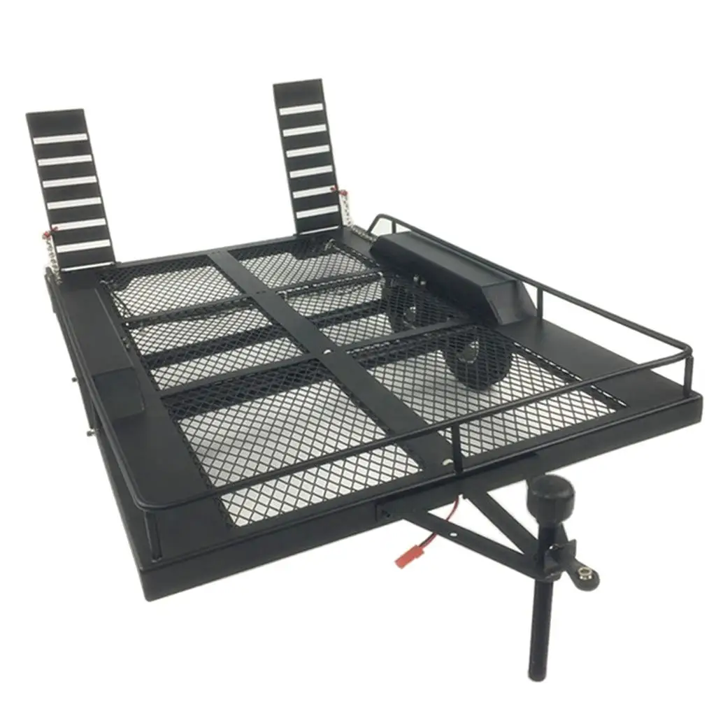 

1/10 Climbing Car Truck Model Heavy Duty Trailer Axial SCX10