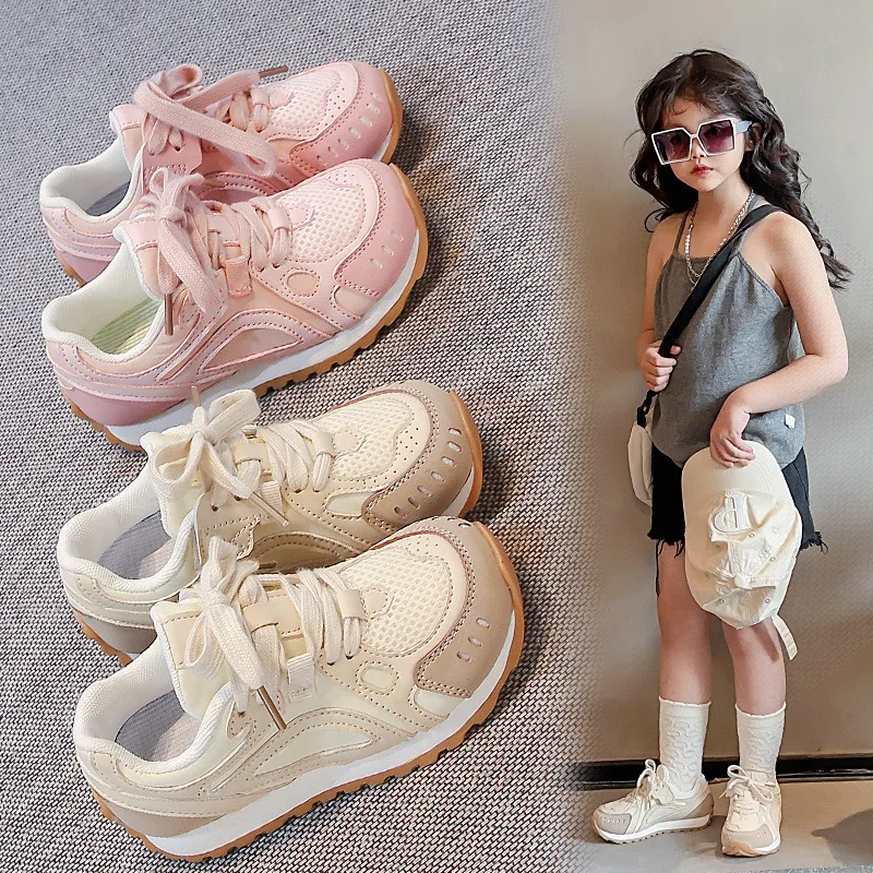 Spring New Korean version Huafu Forrest Gump shoes for girls, niche sports shoes for boys, casual soft soled white sneaker