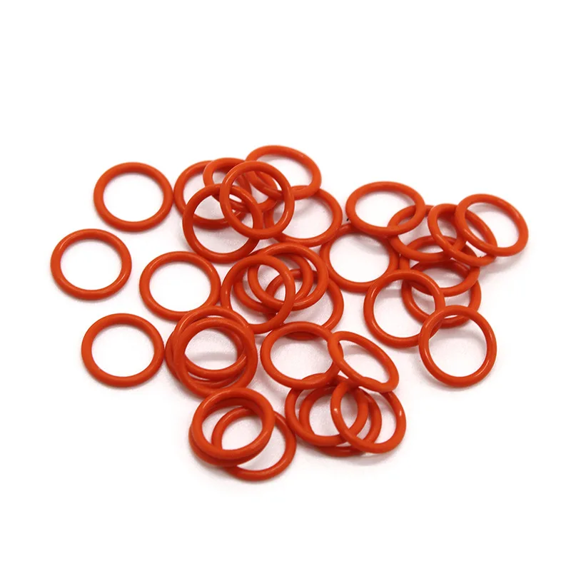 

20PCS Red Silicone VMQ O Ring OD78/80mm CS 2.2mm Food Grade Sealing Waterproof Insulated Rubber Silicon O Type Gasket for Car