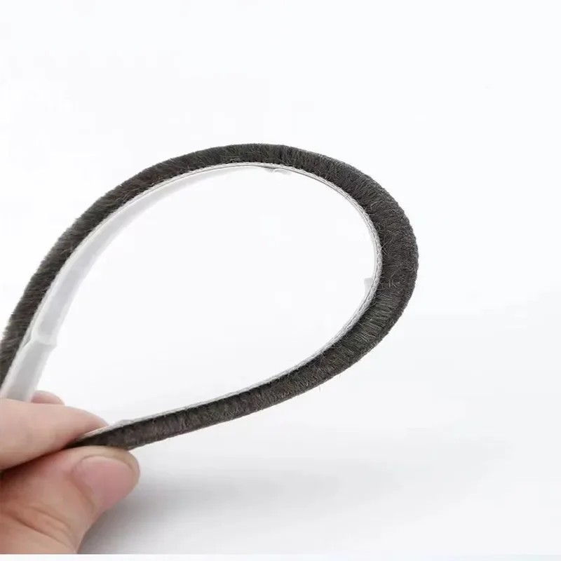 Brush Strip Self Adhesive Door Window Weather Stripping Anti Bug Seal 10M