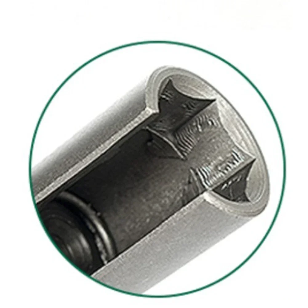 Hex Nut Driver Socket Slotted Quick Change Hex Shank Slotted Drill Bit Socket Wrench Tool 8-19mm Long Deep Open 120mm 120mm
