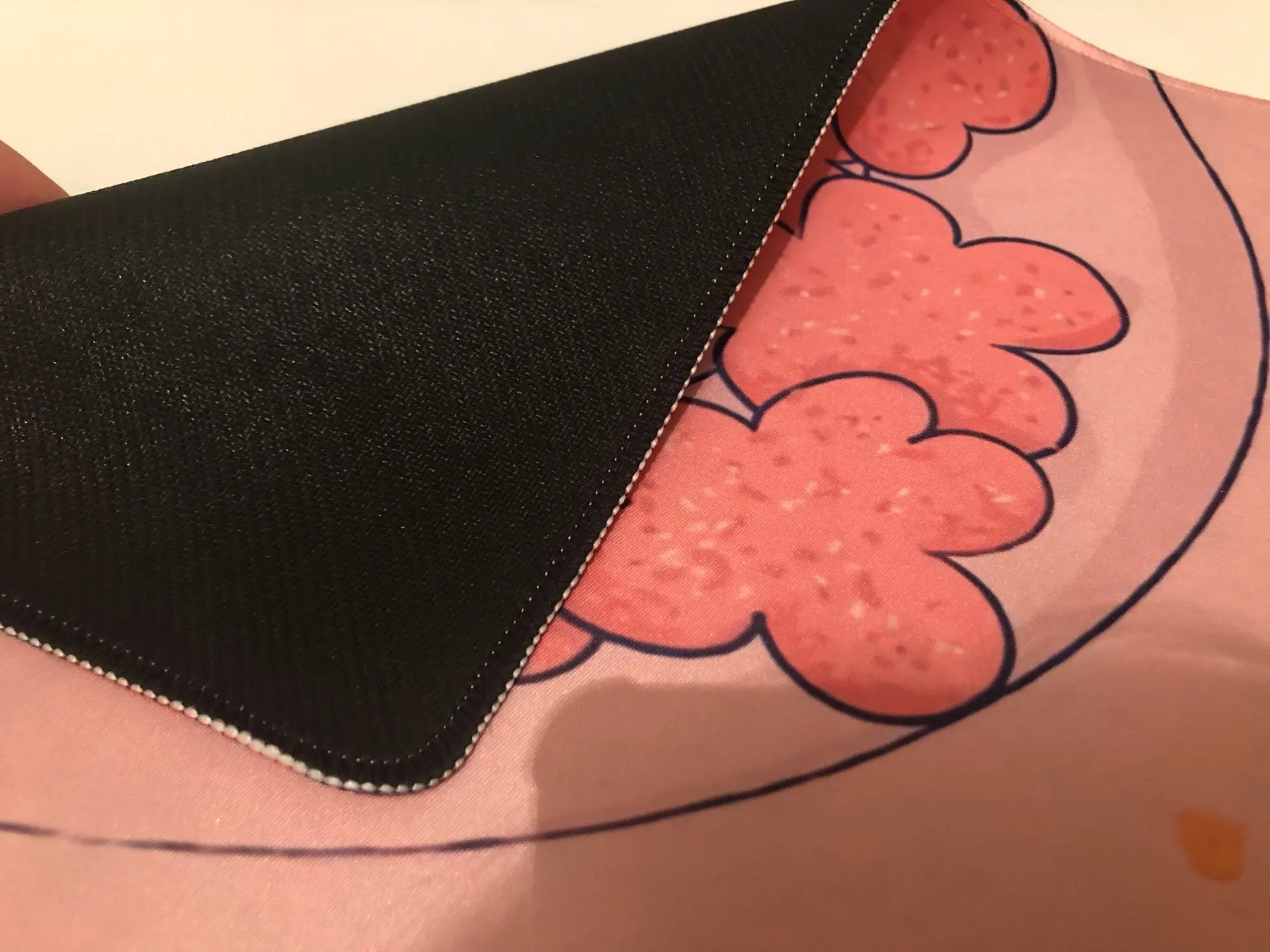 Large Anime Pink Mousepad Gamer Cute Kawaii XXL Gaming Mouse Pad Rubber Otaku Locking Edge Big Fashion Laptop Notebook Desk Mat