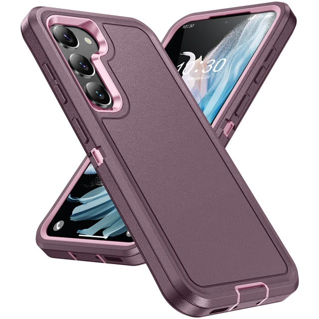 thumbnail image 1 of Heavy Duty Armor Case for Samsung Galaxy S23 S24 Ultra S22 Plus A15 A54 A14 A53 A13 S23FE Shockproof Phone Accessories Covers, 1 of 5