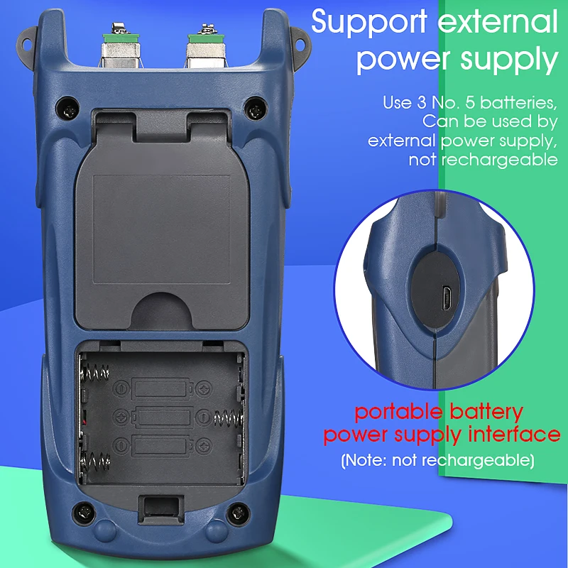 AUA-350A(APC Port)/350U(UPC Port)(Optional) PON Power Meter 1310/1490/1550nm FTTX/ONT/OLT Optical Communication Test Instruments