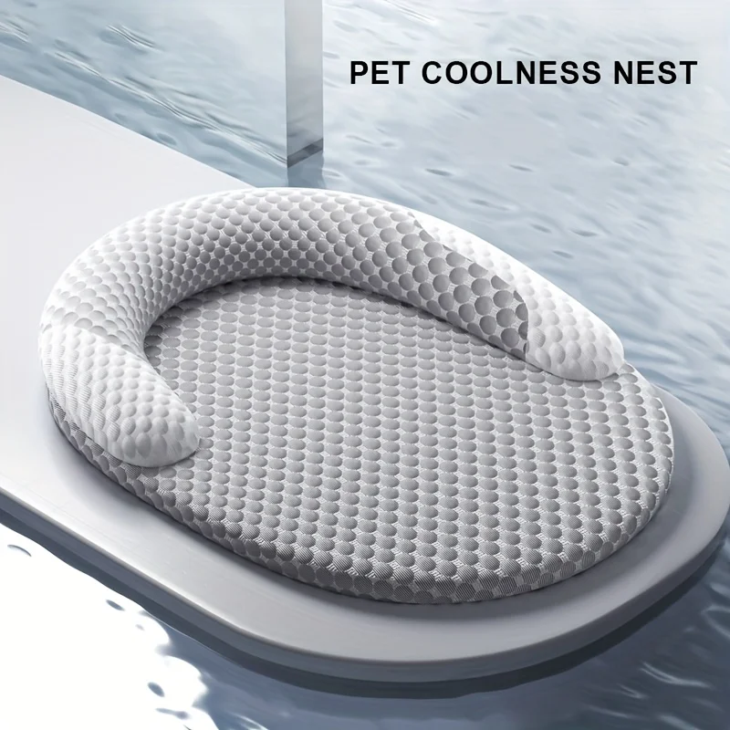 Summer Pet Cooling Bed Ice Mat For Dogs Cats Washable Breathable All Season Pad Indoor Sofa Bedroom Living Room Pet House Supply_voghion.com