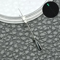 Enhanced Luminous Green Watch Hands with Personalized Second Hand (S2 silvery)