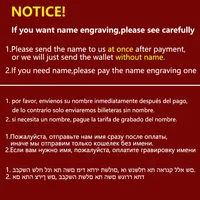 2023 New Baellerry RFID Mini Men Card Wallets Name Customized Short Male Purses Luxury Card Holder Slim Men's Wallet 2