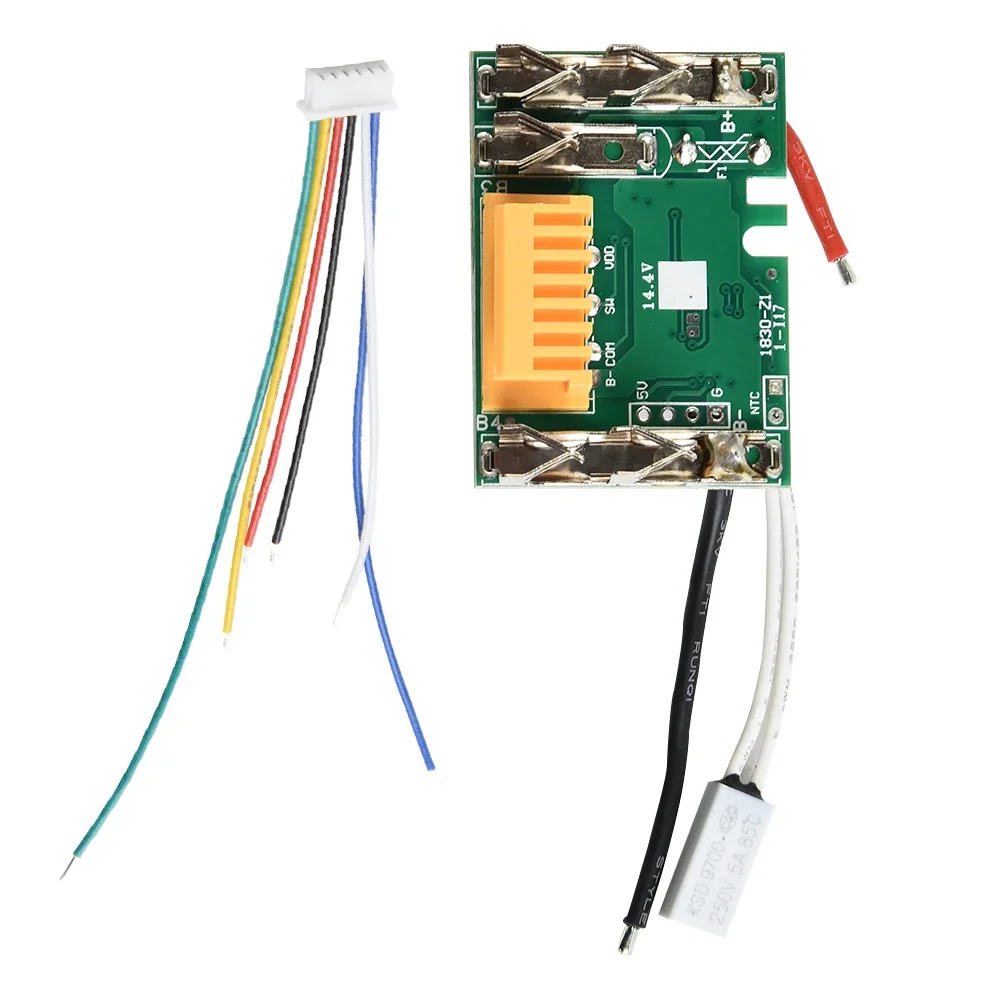Connettore PCB Batteria Makita BL1850 BL1830 18V - Ricambio Plastica Gialla, Confezione Da 2 Pezzi