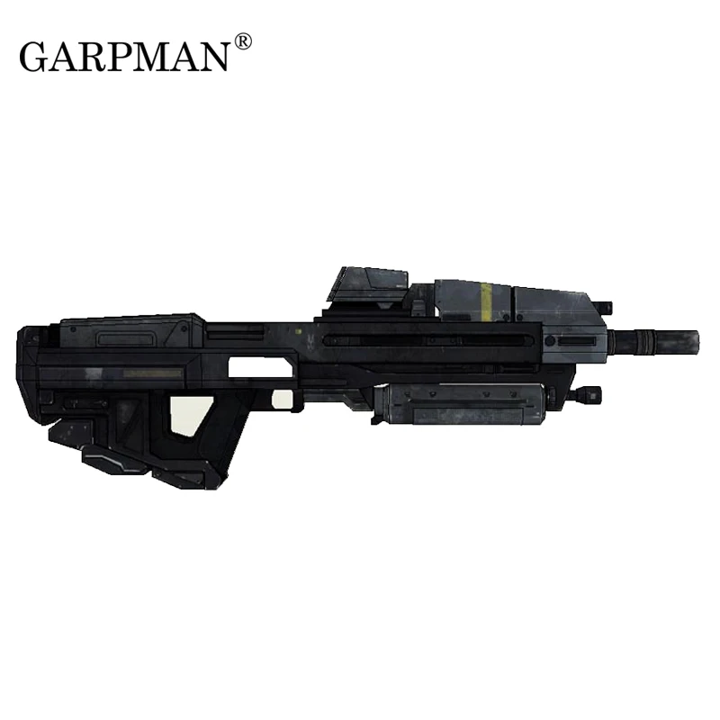 1:1 War Human Ma37 Rifle Paper Model Manual DIY Can Not Be Launched Papercraft Toy