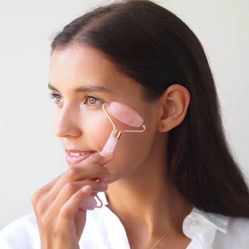 Face Roller Gua Sha Set Facial Body Massager Roller Facial Roller Massage Set Face Lifting Beauty Massage Tool 2