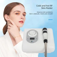 Portable Cool + Hot Facial Electroporation Cryotherapy RF Beauty Machine Anti-aging Skin Rejuvenation Skin Cooling Tight Device 2