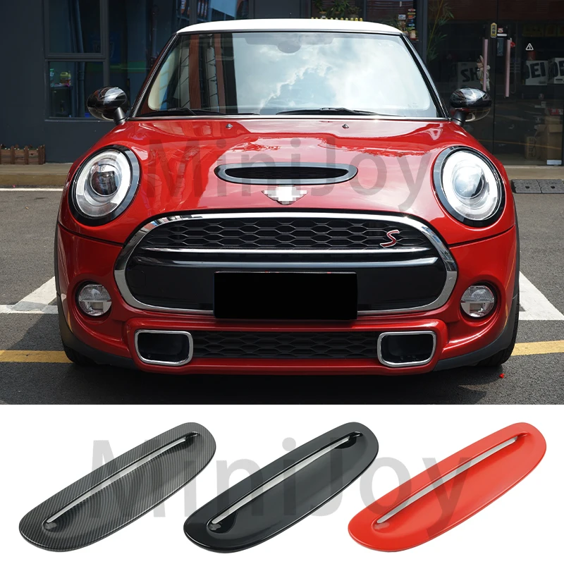 Kohlefaser Motorhaube Vent Lufthutze Lufteinlass Cover für MINI Cooper S  F55 F56