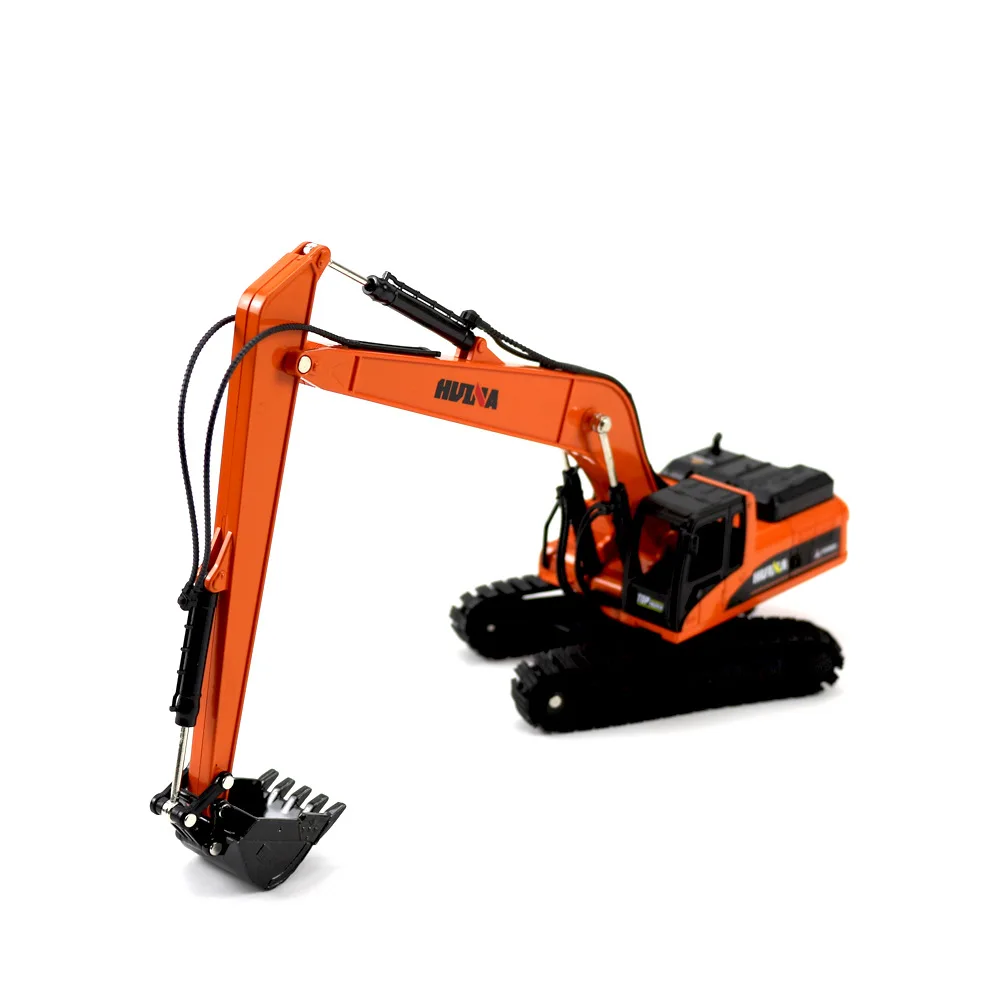 Metal Diecast Excavator Model Toy for Kids