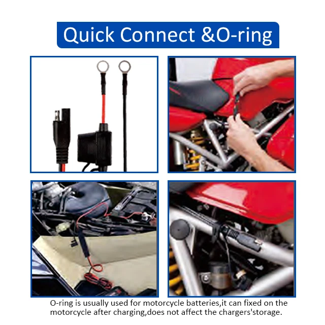 10A Portable Automatic Car Battery Charger With LCD Display