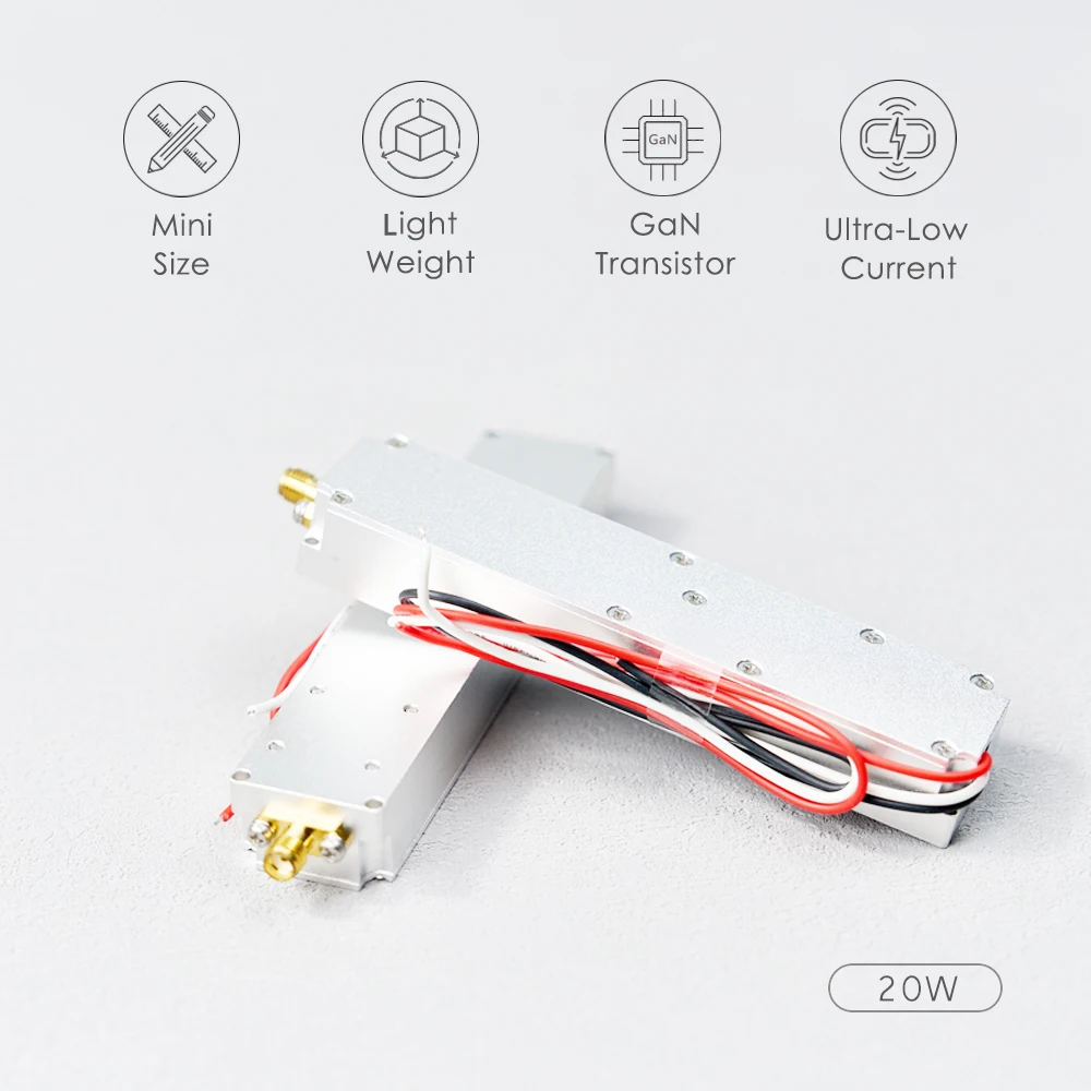 NEW 20W 390-520MHZ 500-650MHZ 650-800MHZ 800-950MHZ 950-1100MHZ POWER LTE AMPLIFIER NOISE GENERATOR Module