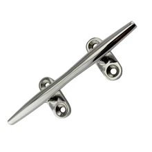 

1 PCS 4inch 316 Stainless Steel Open Base Cleat Boat Dock Cleat Marine Hardware Used For Ships Equippments Marine Hardware