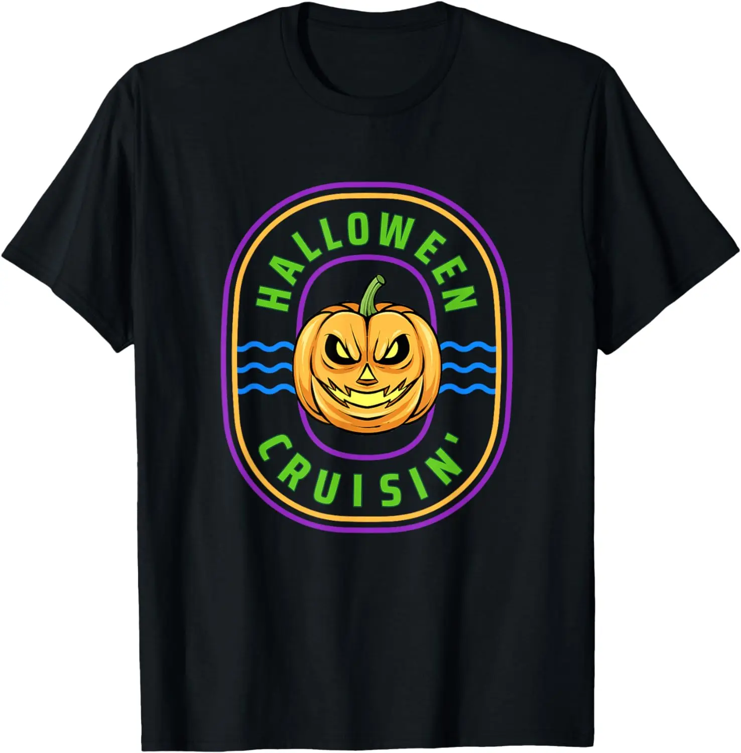 

Halloween Cruise Shirt - Cruising Vacation Spooky Pumpkin T-Shirt