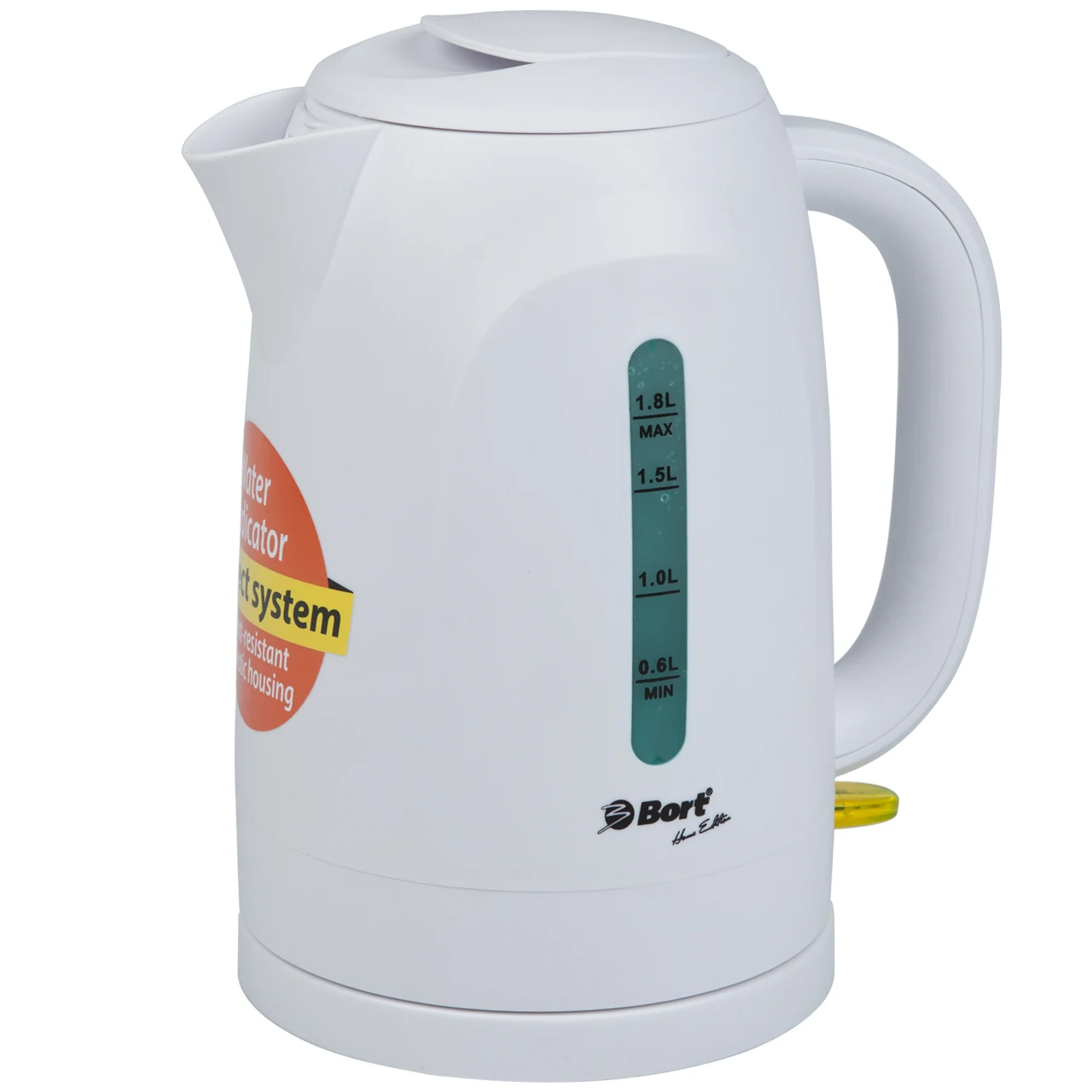 Чайник электрический Bort BWK-2218P (съемный фильтр от накипи корпус из термостойкого