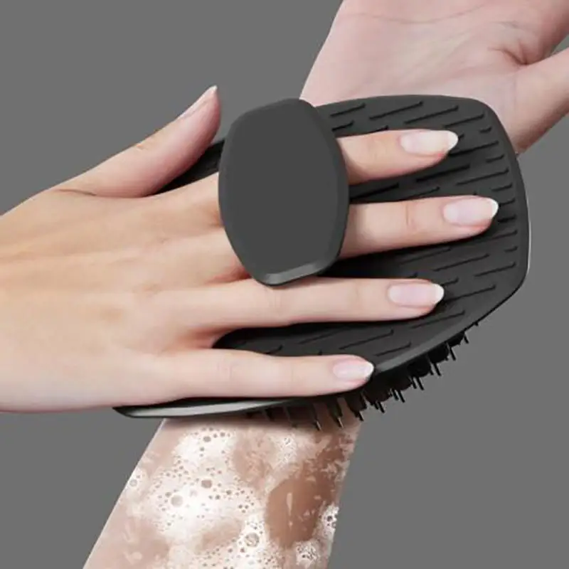1/5pc Weiche Silikon Peeling Pinsel Reiniger Manuelle Körper Reinigung Pflege Wäscher Dusche Sanfte Massage Bad Für männer – Detail 20