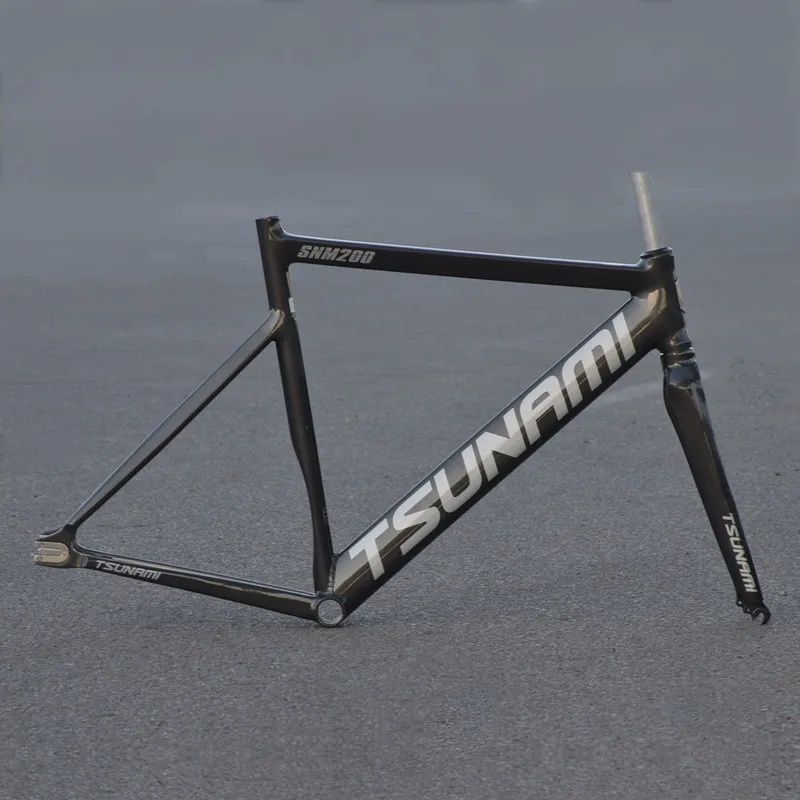 TSUNAMI SNM200 Frameset 700C Aluminum Fixed Gear Bike Frame Racing