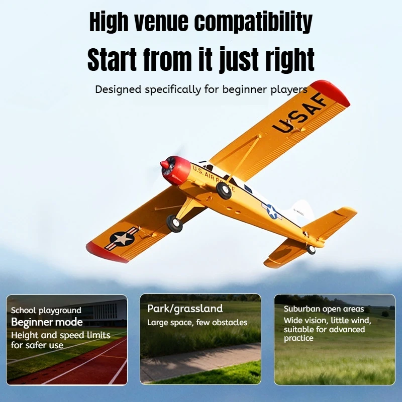 Fms 비버 800mm Rc 비행기 모델 고정익 초보자용 전동 무선 조종 항공기 PNP RTF 신규 출시 Rc 비행기 선물 장난감