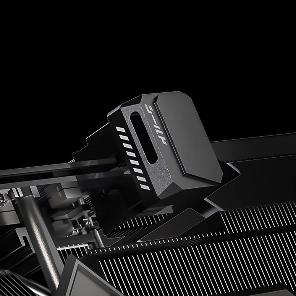 데스크탑 그래픽 비디오 카드 GPU 커넥터용 RTX40 16 핀 수 180 도 각도 PCIE 5.0 전원 어댑터 엘보 헤드
