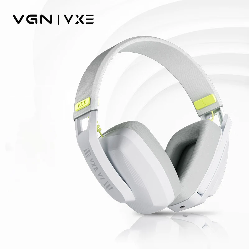 

VGN VXE Siren V1 Wireless Headset Two Mode Bluetooth 5.3 2.4G FPS Gaming Headset Earphone Low Latency 200g Light Weight Pc Gamer