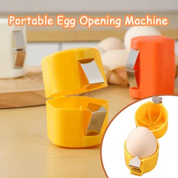 Portable Egg Opening Machine Household Shell Peeling Machine Automatic Kitchen Egg Sheller Kitchen Accessories Quick Egg Beater