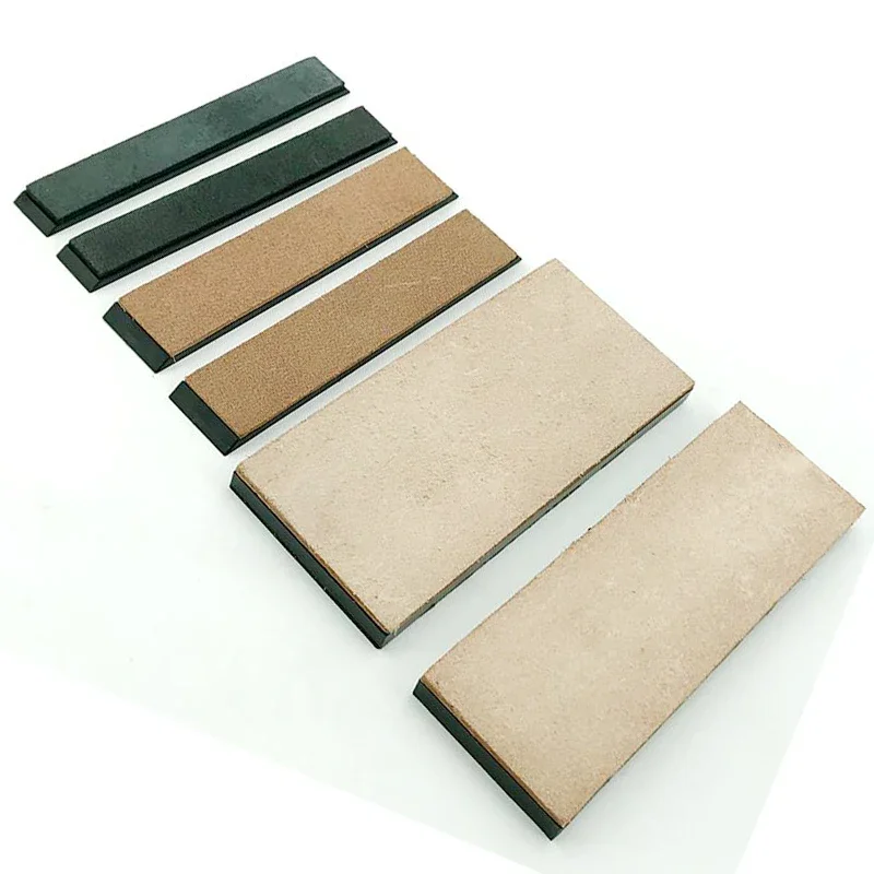 Description Picture 6 of itemLeather Article Polishing Fixed Angle Sharpener Tool Leather Set Honing Strop Cutter Cowhide Polish Belt Grinding Sharpening Wax