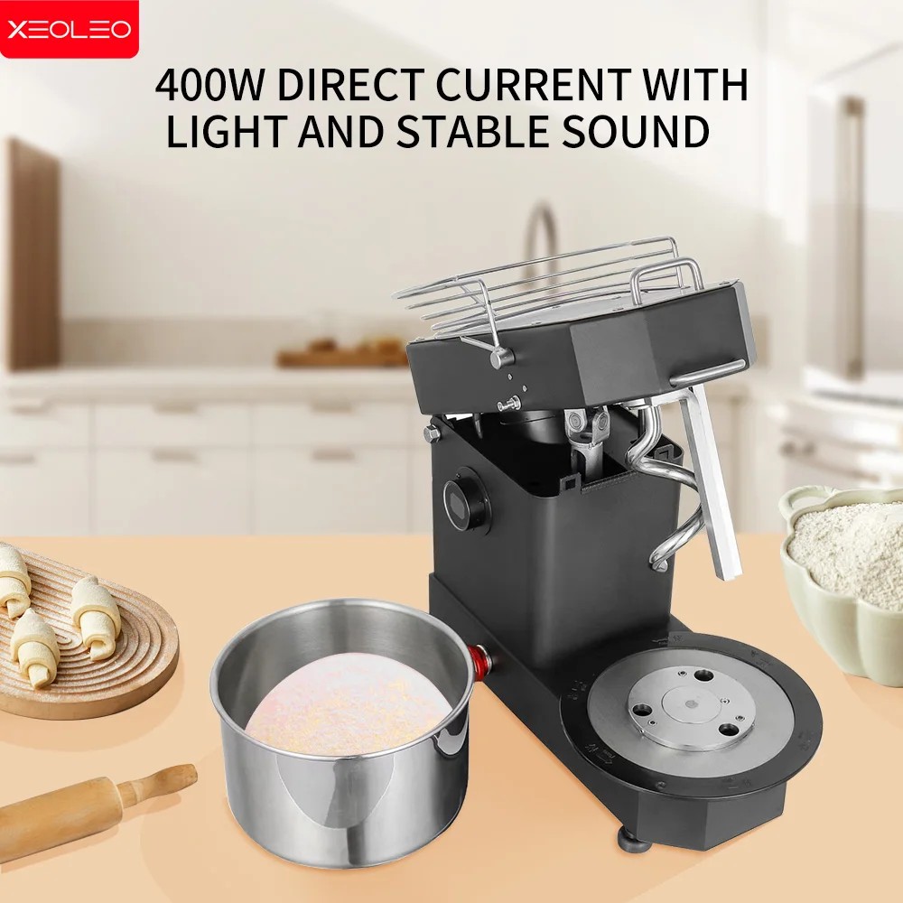 XEOLEO HM5TD Electric blender 5L 10L Easy removable bowl Small spiral mixer with Tilting head Mixer machine 3