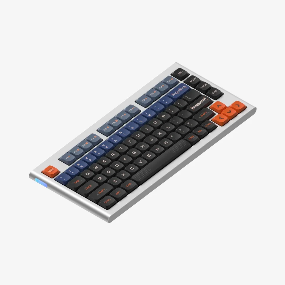 Nuphy-メカニカルキーボードnos75,ロープロファイル