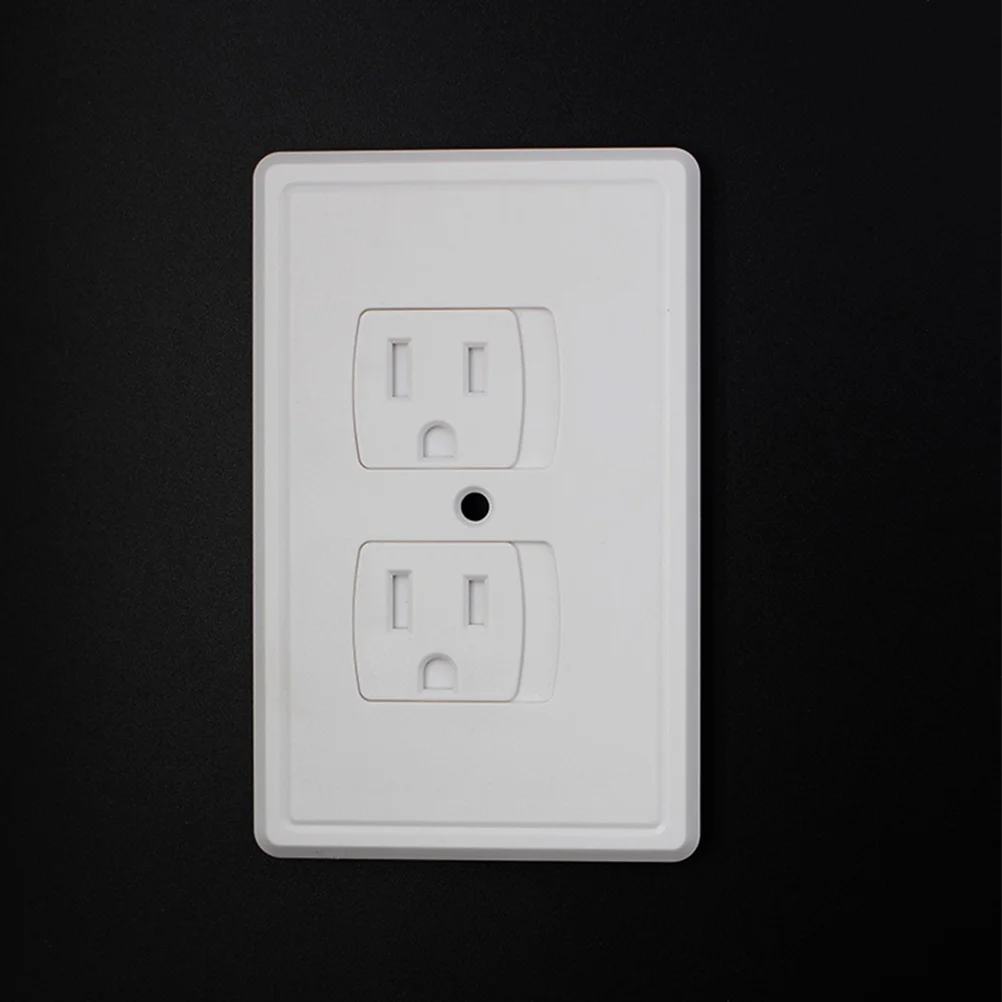 전기 충격 방지 소켓 커버, 벽 플러그 플레이트, 방수 콘센트 커버, 어린이 안전 플레이트,  보호, 6 개